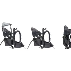 Porte-bébé dorsal randonnée explorer gris