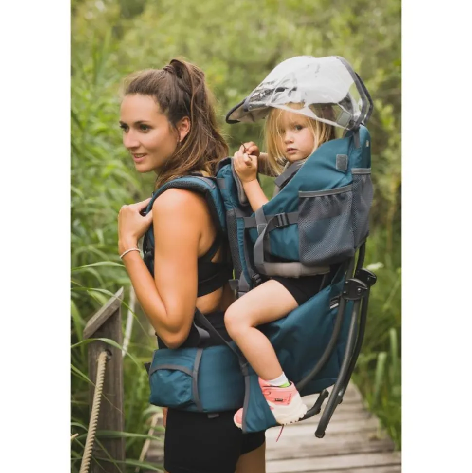 Porte-bébé dorsal randonnée explorer gris