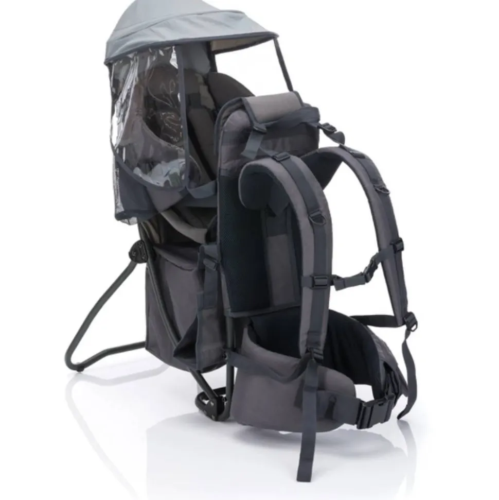 Porte-bébé dorsal randonnée explorer gris