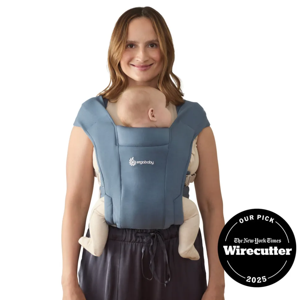 Porte-bébé embrace gris bleu