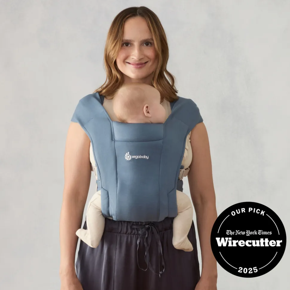 Porte-bébé embrace gris bleu