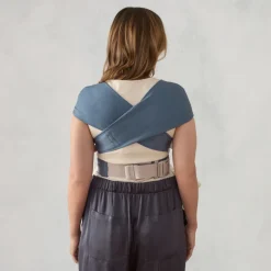 Porte-bébé embrace gris bleu