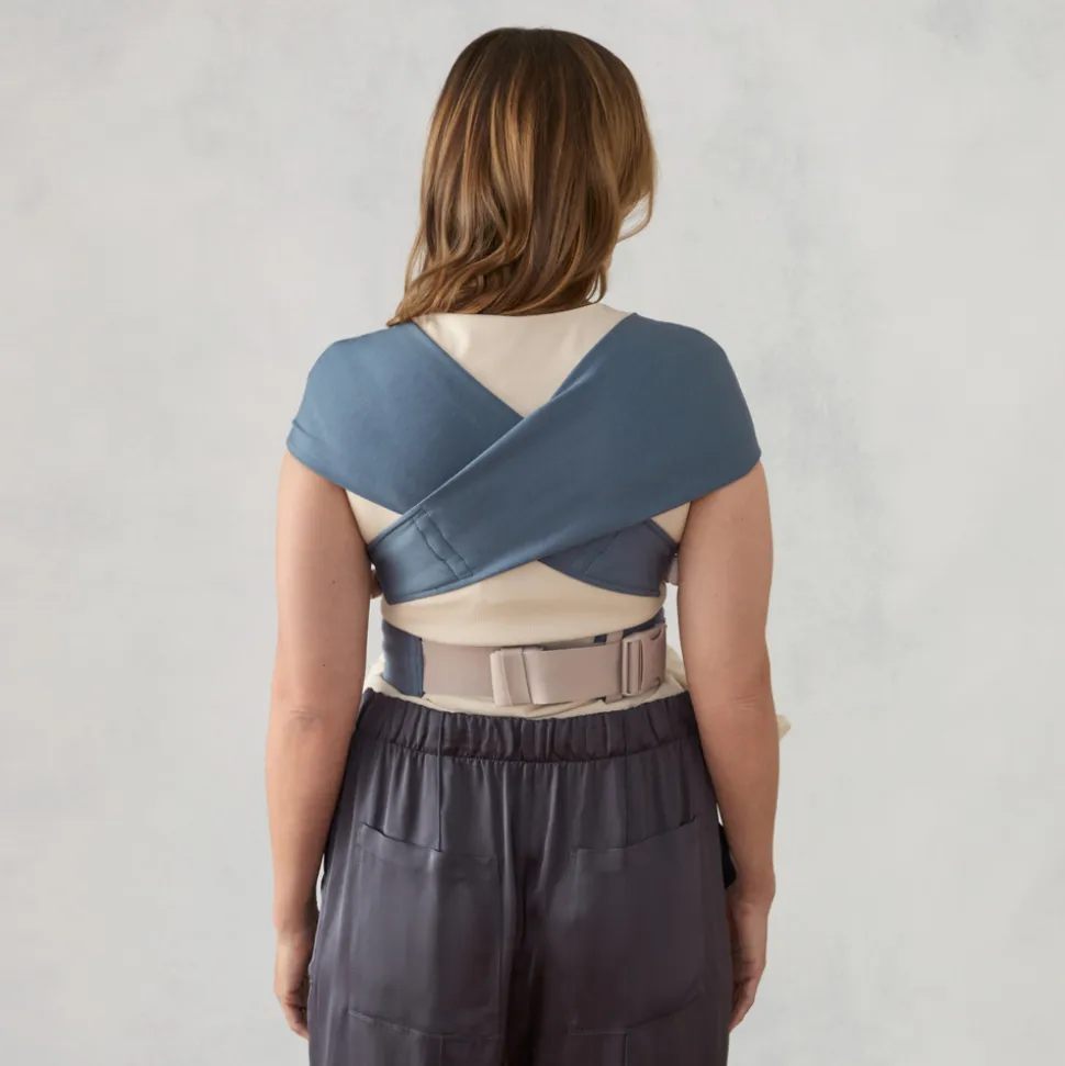 Porte-bébé embrace gris bleu