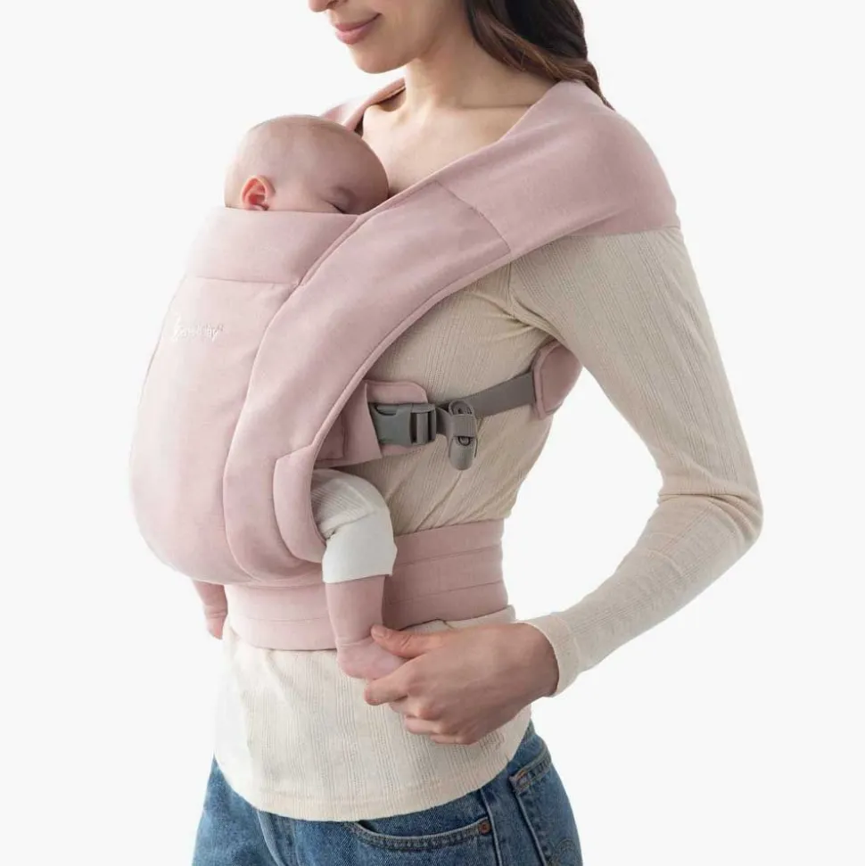 Porte-bébé embrace rose pale