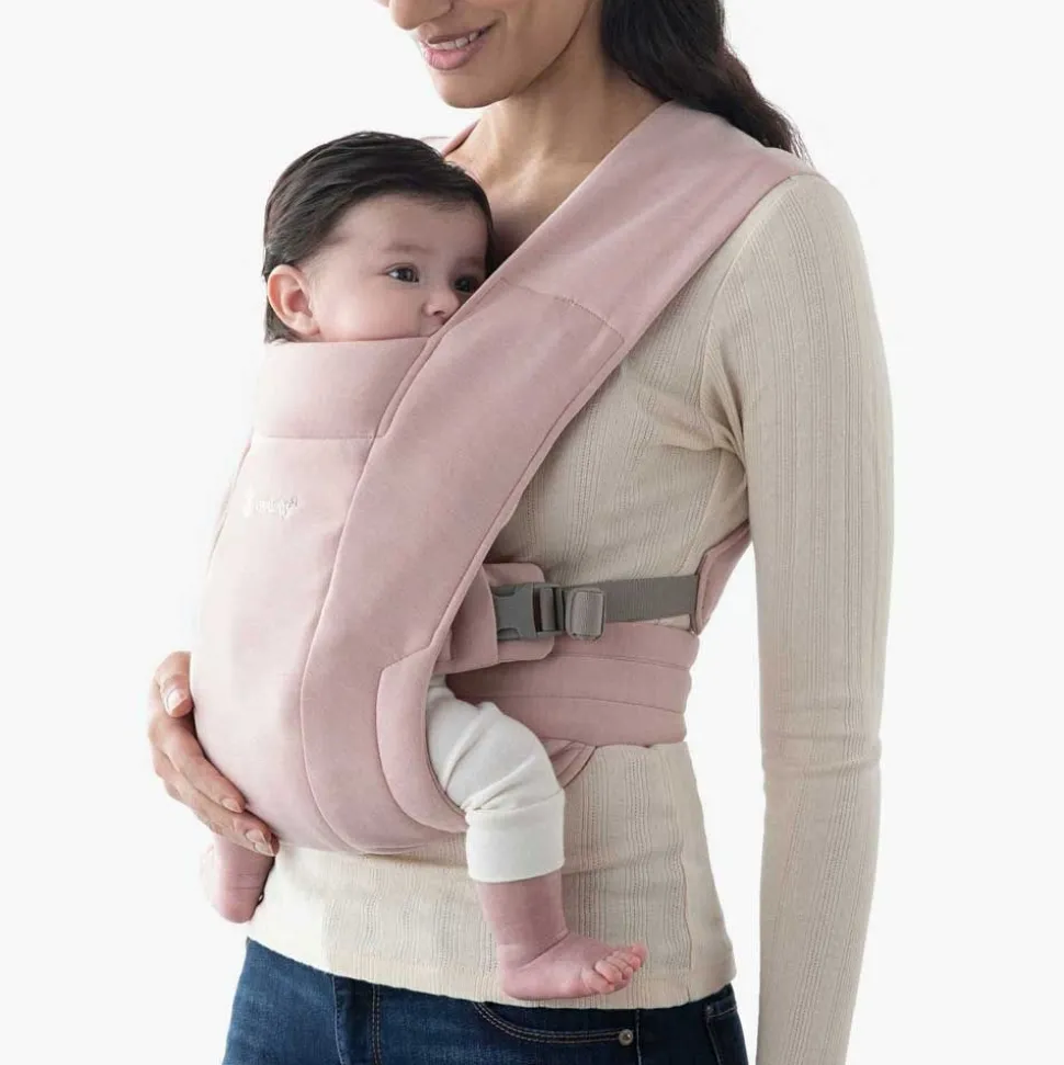 Porte-bébé embrace rose pale