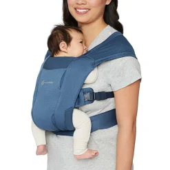 Porte bébé embrace soft air mesh - bleu