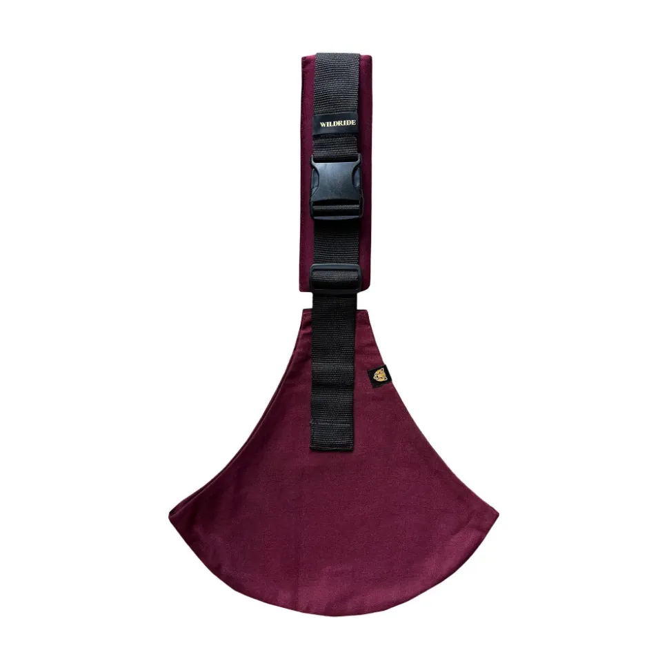 Porte-bébé enfant bordeaux merlot