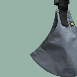 Porte-bébé enfant gris fer