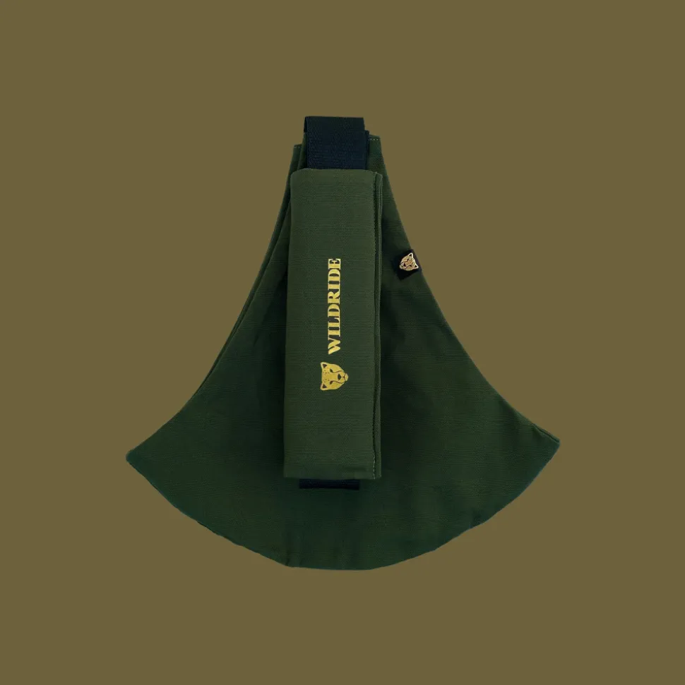 Porte-bébé enfant vert militaire