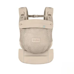 Porte-bébé ergonomique amya évolutif et respirant almond beige