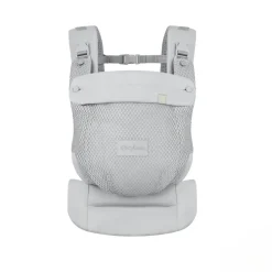 Porte-bébé ergonomique amya évolutif et respirant fog grey