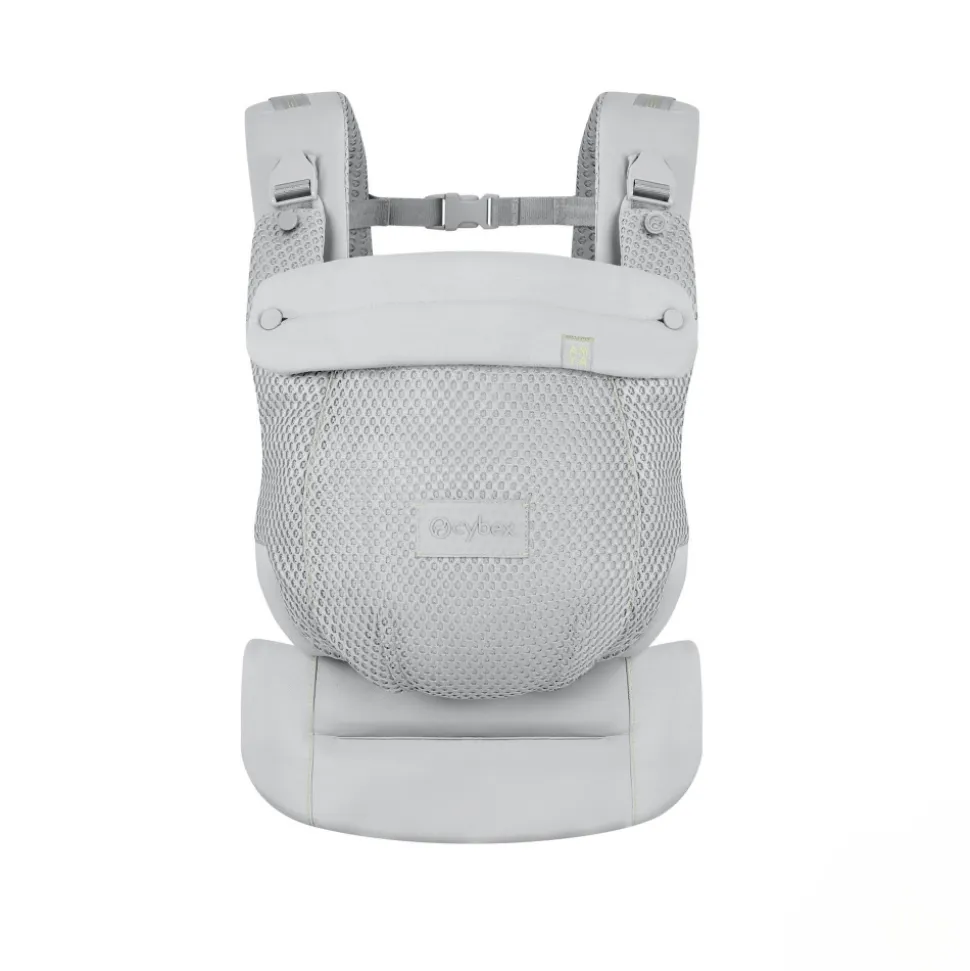 Porte-bébé ergonomique amya évolutif et respirant fog grey