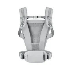 Porte-bébé ergonomique amya évolutif et respirant fog grey