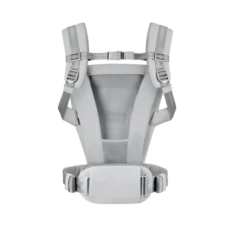 Porte-bébé ergonomique amya évolutif et respirant fog grey