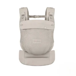 Porte-bébé ergonomique amya évolutif et respirant dune grey