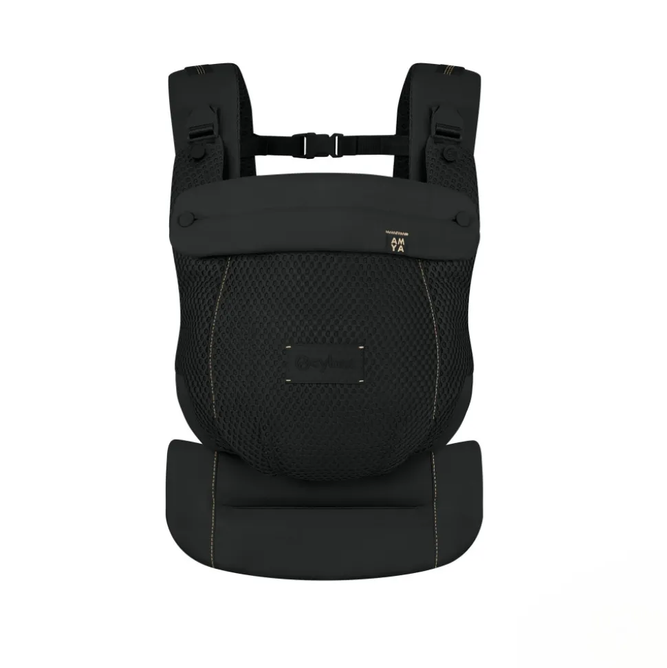 Porte-bébé ergonomique amya évolutif et respirant magic black