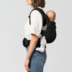 Porte-bébé ergonomique amya évolutif et respirant magic black
