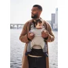Porte bébé harmony melange tissé beige clair