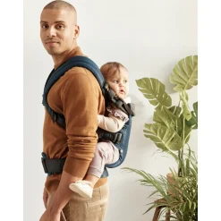 Porte bébé harmony mesh 3d bleu marine