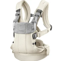 Porte bébé harmony mesh 3d crème