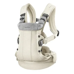 Porte bébé harmony mesh 3d crème