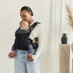 Porte bébé harmony mesh 3d noir