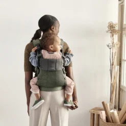 Porte bébé harmony mesh 3d vert foncé