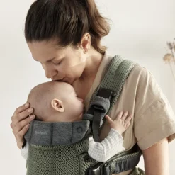 Porte bébé harmony mesh 3d vert foncé