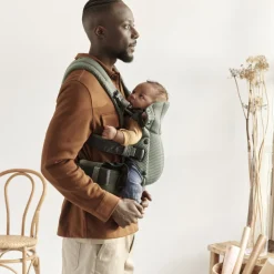 Porte bébé harmony mesh 3d vert foncé