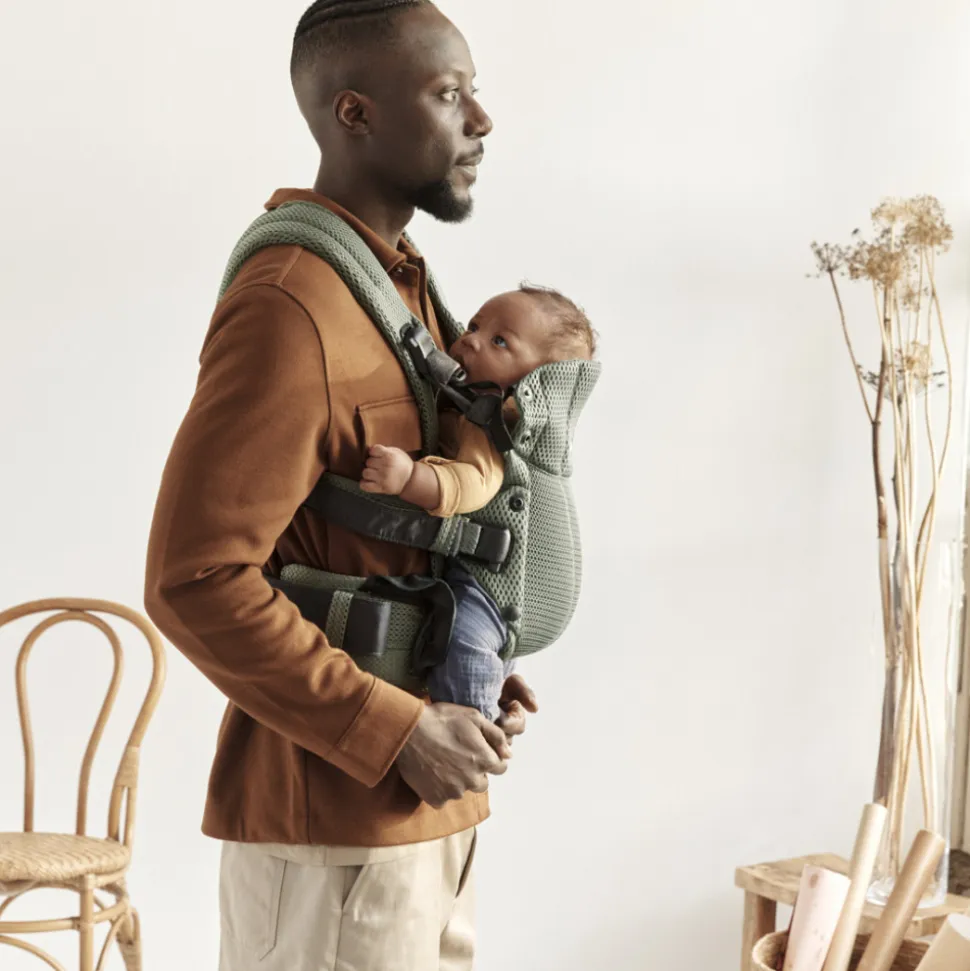 Porte bébé harmony mesh 3d vert foncé