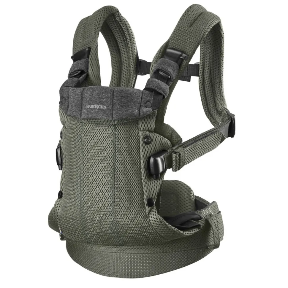 Porte bébé harmony mesh 3d vert foncé