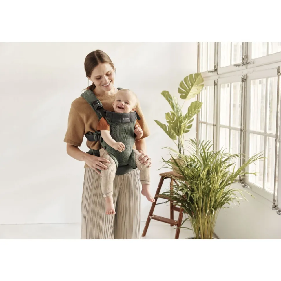 Porte bébé harmony mesh 3d vert foncé