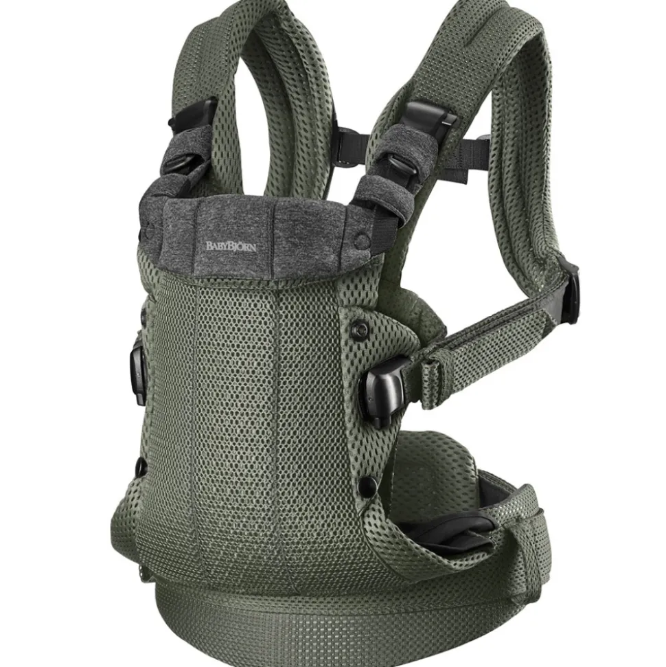 Porte bébé harmony mesh 3d vert foncé
