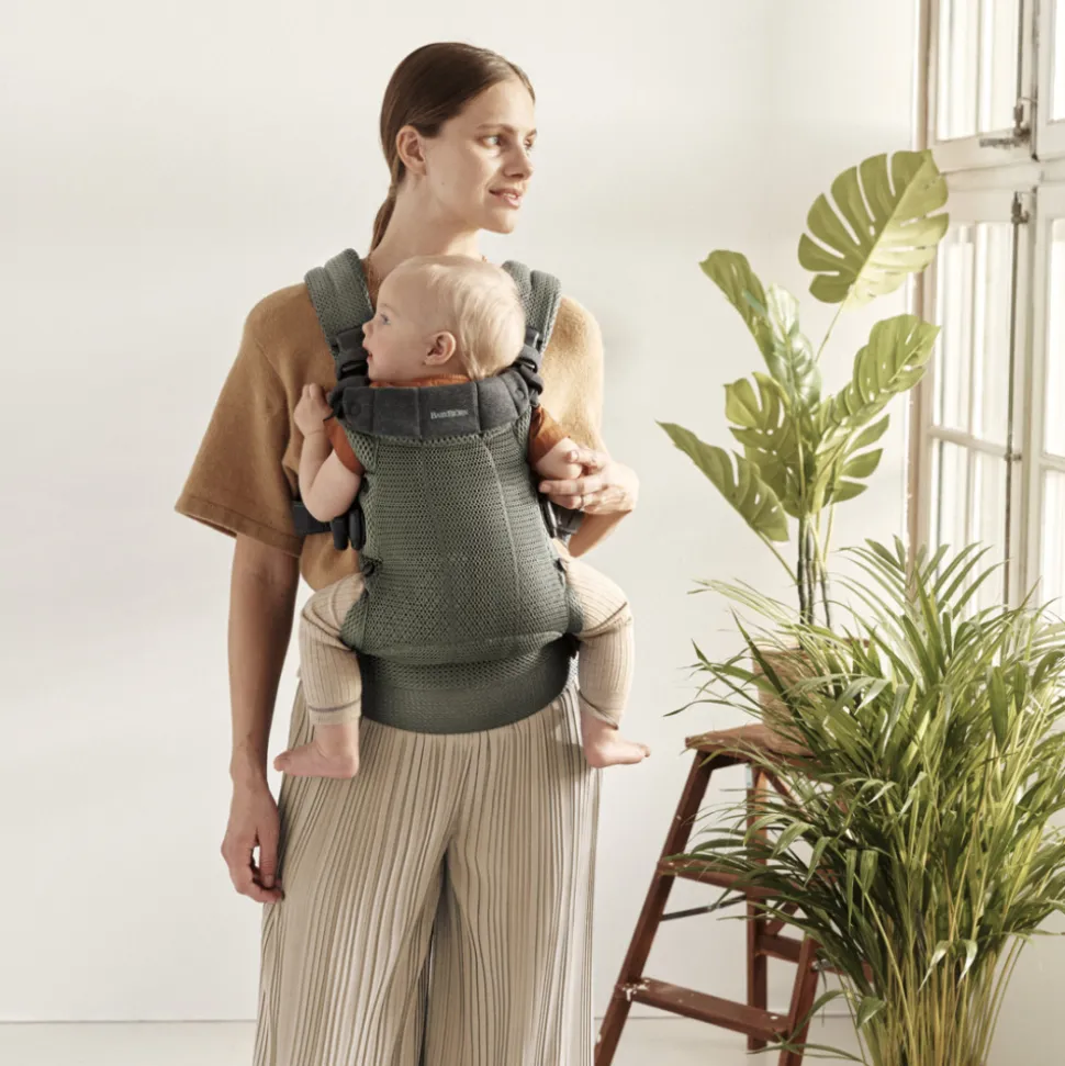 Porte bébé harmony mesh 3d vert foncé