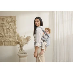 Porte bébé harmony tissé chiné gris