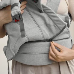 Porte bébé harmony tissé chiné gris