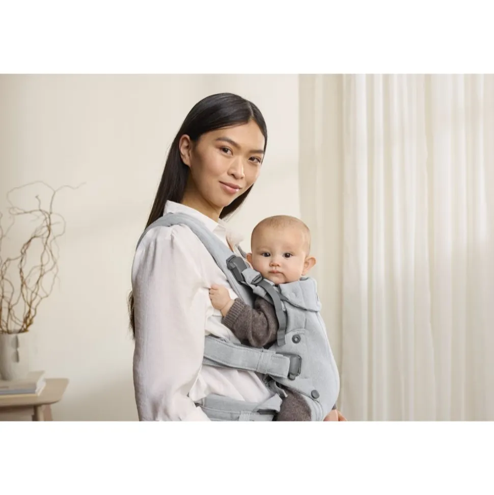 Porte bébé harmony tissé chiné gris