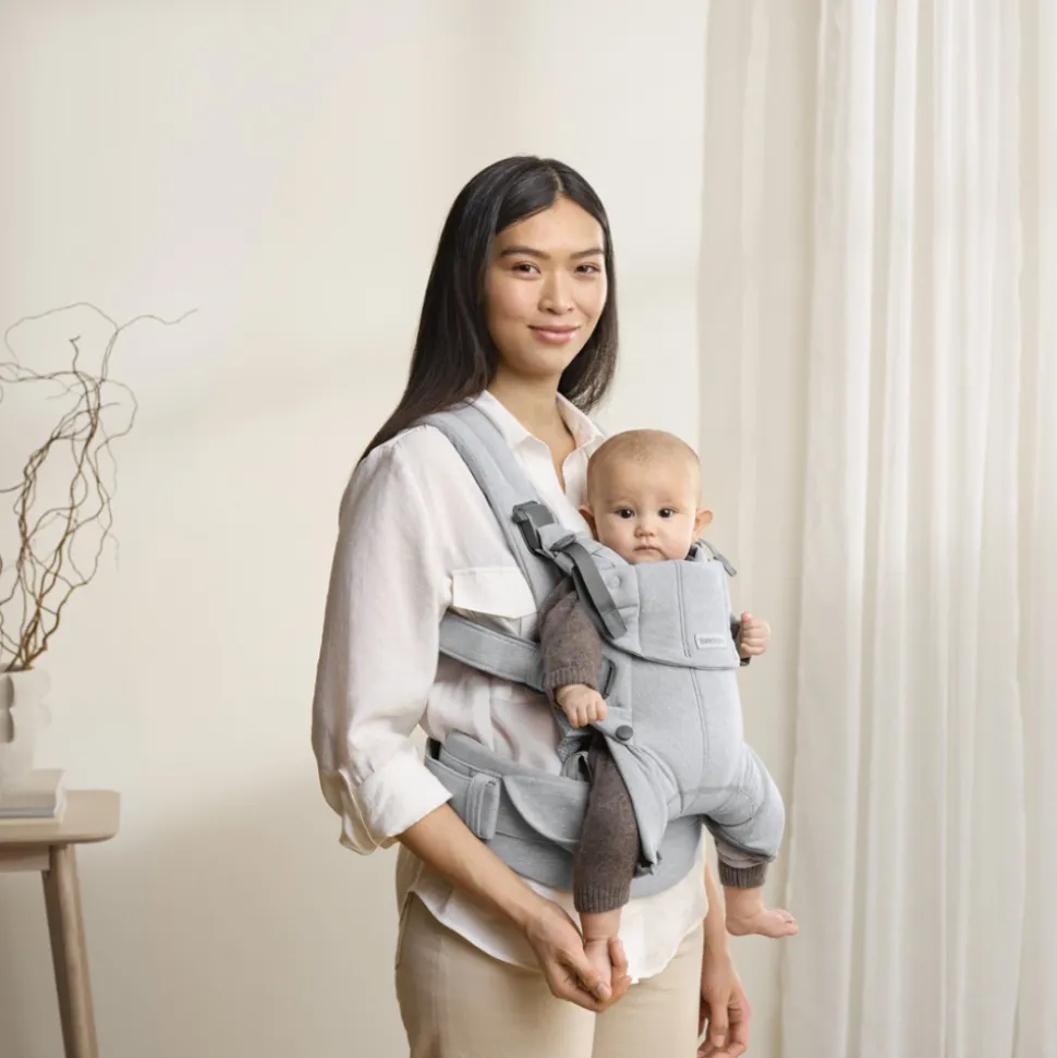 Porte bébé harmony tissé chiné gris