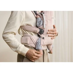 Porte bébé harmony tissé chiné rose