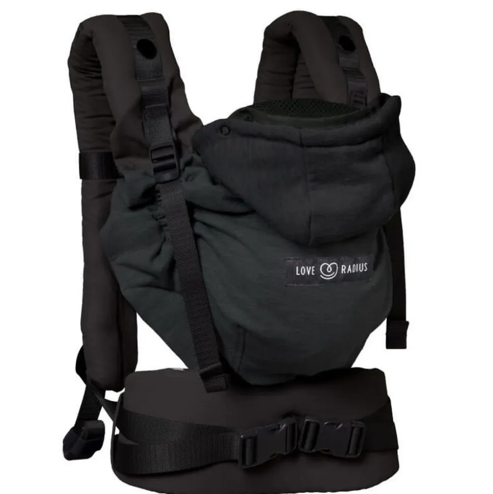 Porte bébé hoodiecarrier 2 black forest