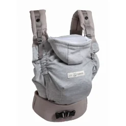 Porte bébé hoodiecarrier 2 gris athlétique