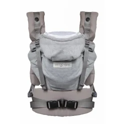 Porte bébé hoodiecarrier 2 gris athlétique