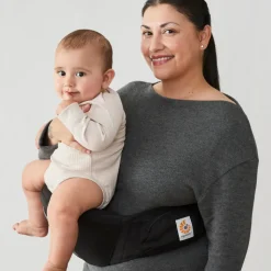 Porte bébé lift hip seat onyx black