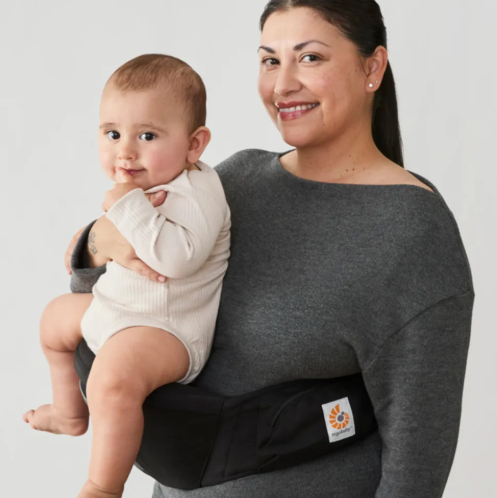 Porte bébé lift hip seat onyx black