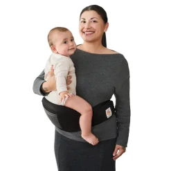 Porte bébé lift hip seat onyx black
