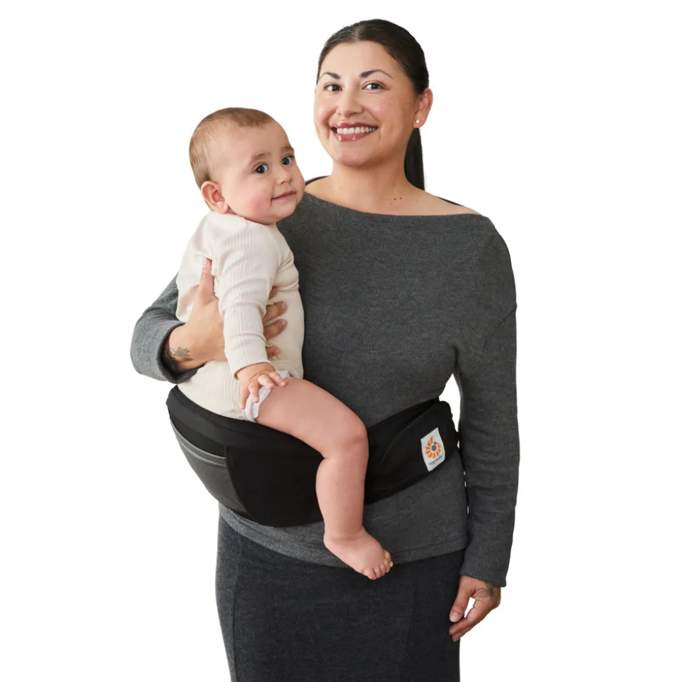 Porte bébé lift hip seat onyx black