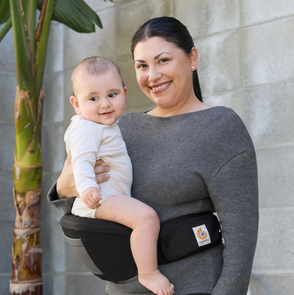 Porte bébé lift hip seat onyx black