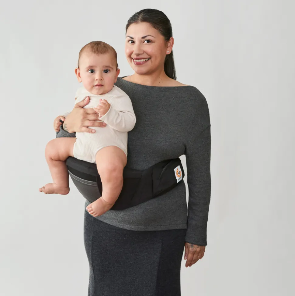 Porte bébé lift hip seat onyx black