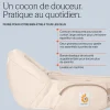 Porte bébé lift hip seat pearl grey