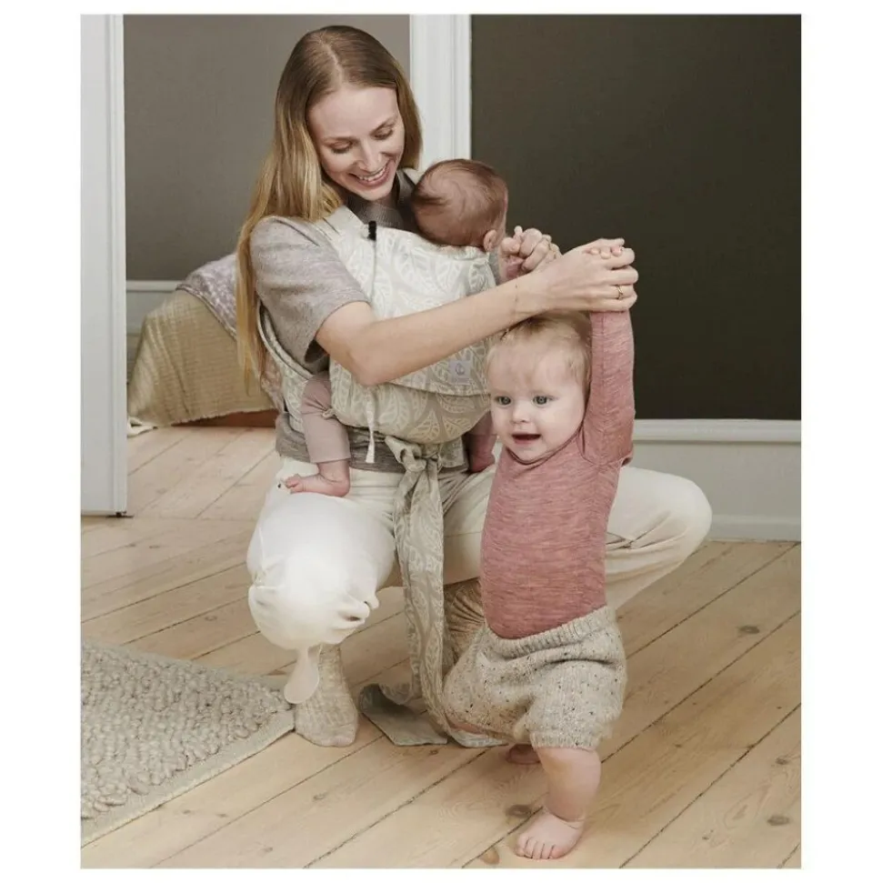 Porte bébé limas carrier floral beige